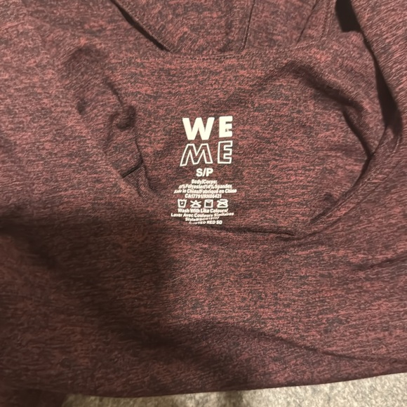 We Over Me - Flow Bodysuit in Burgundy Spacedye - Picture 6 of 6